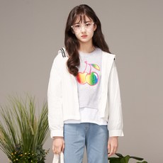 applepink 女童小熊連帽T恤 S201