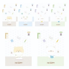 펜피아 1000 초등 제본 양면 그림 일기장, 랜덤발송, 10개