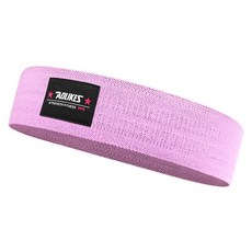AOLIKES 원티크 논슬립 저항밴드 힙 밴드, 핑크, 1개