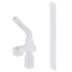 푸고 TKFD FE 빨대 + 파이프 200ml 세트, 화이트, 1개