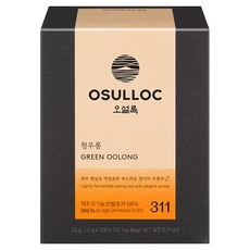 오설록 청우롱 피라미드 티백 우롱차, 2g, 10개입, 1개