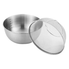 MONSTER 全不鏽鋼調理盆 + 瀝水籃組, 調理盆 + 瀝水籃, 1個