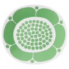 아라비아 순눈타이 접시, 오벌 그린, 1개