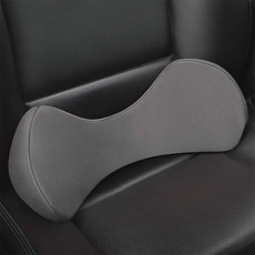 크로니클 프리미엄 경추 요추 밀착 허리 보호 쿠션, 그레이, 1개