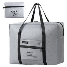 위드웨일 여행용 대용량 수납 캐리어 가방, 그레이, 1개