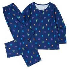 Criket TRY 男童蜜桃絨睡衣上下套裝 CBJSI54