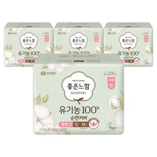 GOODFEEL 日用超薄棉質蝶翼型衛生棉, 4組, 中型, 18入