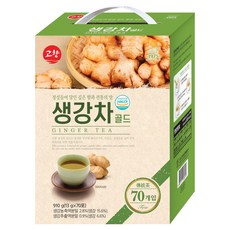 Kohyang 黃金薑茶, 70入, 1個, 13g