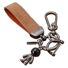 Ez2mk 太空人汽車鑰匙圈 MS-530, 棕色, 1個