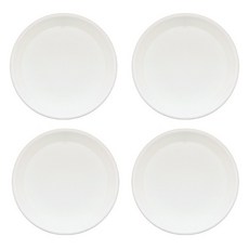 Elsso 塑膠花盆託盤, 白色, 4個