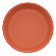 Elsso 塑膠花盆底盤, 磚紅色, 1個