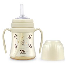 토비앤몰리 토비 PPSU 빨대컵, 180ml, 1개, 토비바닐라