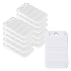 All High家具家電產品桌子多功能高度調節支架 12入, 12個, 白色