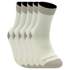 LIBERO VIAZ 機能性登山襪 5雙組, 米色, 米色, 米色, 米色, 米色, 1套