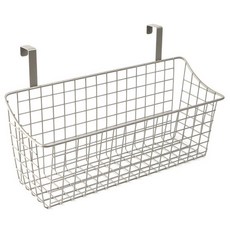 제이라이프 치코 와이어 깊은 걸이 바구니, 그레이, 1개
