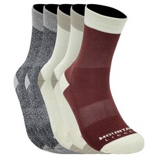 LIBERO 비아즈 기능성 등산 양말 5족 세트, 블랙, 블랙, 베이지, 베이지, 와인, 1세트