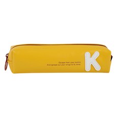 아이비스 이니셜 멀티 파우치, 옐로우, 1개