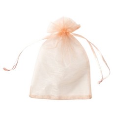 Mona Home 歐根紗多用途網紗袋 中, 嬰兒粉, 50個