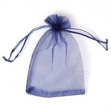 모나홈 오간자 다용도 망사주머니 중, 네이비, 50개