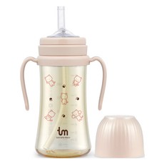 토비앤몰리 몰리 PPSU 빨대컵, 280ml, 1개, 핑크