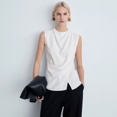 MANGO 여성용 에어리어 블라우스 87034092