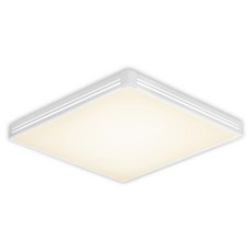 LED 심플 사각 방등 60W, 화이트 + 주백색
