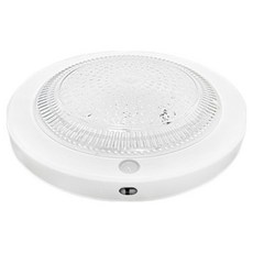 LED 圓形感應燈 15W, 白色 + 白光, 1個