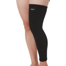 D&M 加長款護膝 896, 黑色, 1個