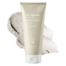 AVCA 5重礦物泥淨透零毛孔緊緻泥膜, 1條, 1條
