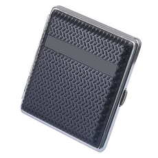 고급 담배 원터치 케이스, 블랙, 1개