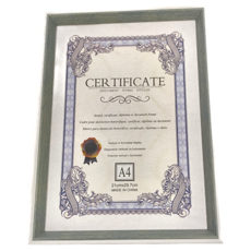 CCHING 青青文具 多用途相框 簡單生活, A4證書獎狀相框, 1件