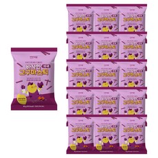 비단식당 바삭한 자색고구마스틱, 80g, 16개