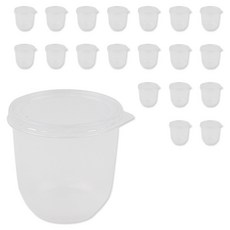 Inp GD 透明布丁盒 70Φ 180ml, 20個, 1入