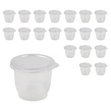 Inp GD 透明布丁杯 68Φ 120ml, 20個, 1入