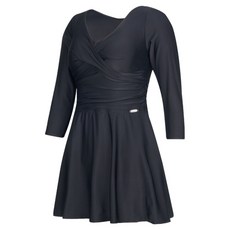 renoma 女用皺褶裙式連身泳衣 RN-LS2F313