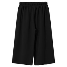 M.N.C 八分寬版泡泡鬆緊帶褲 MDLP598LW