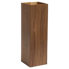 히키스 사각 우드 우산꽂이, 1개, 월넛