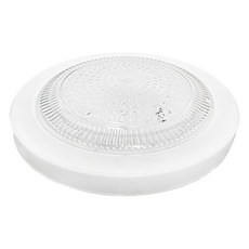 LED 방습 원형 직부등 15W, 화이트 + 주광색, 1개