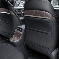 카에버 벤츠 호환 틈새수납 킥매트 킥커버 E클래스 24년 이후 모델 W214 운전석 + 조수석 풀커버 세트, 노블 블랙, 1세트