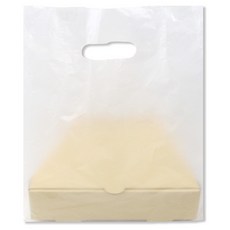 Inp HD 環形手柄多用途塑膠購物袋 大, 1個, 25入