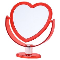 제이라이프 리에브 블링 하트 탁상 거울, 레드