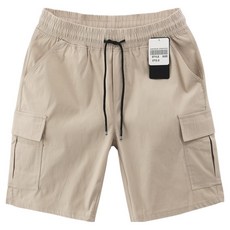 M.N.C 超彈力工裝鬆緊帶短褲 MDSP594BJ