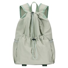 ADDEDIT Melting抽繩輕量後背包, 薄荷綠