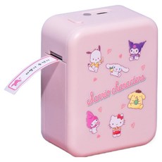 로이체 산리오 캐릭터즈 감열방식 휴대용 블루투스 라벨 프린터, 1세트, SANRIO-LP30