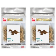 DR.STAR Wisehawk 奈米積木 水獺D 694-A8dr, 2個, 混合色