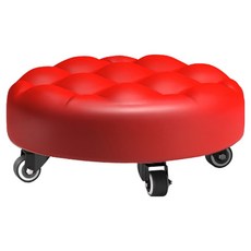 Noreunoreu 四輪移動壓紋滑輪椅, 紅色, 1個