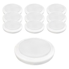 LED 스마트 원형 직부등 15W 주광색, 화이트, 10개
