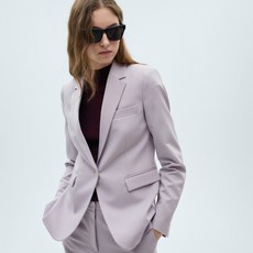 MANGO 여성용 보리얼 블레이저 87010379