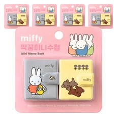 ii GEN 一正 米菲夥伴迷你筆記本 47張 2入組, 紅色, 5套