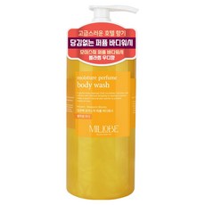 Millobe 保濕香氛沐浴乳 木質花香, 1L, 1瓶